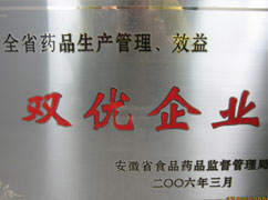 生產管理、效益雙優(yōu)企業(yè)